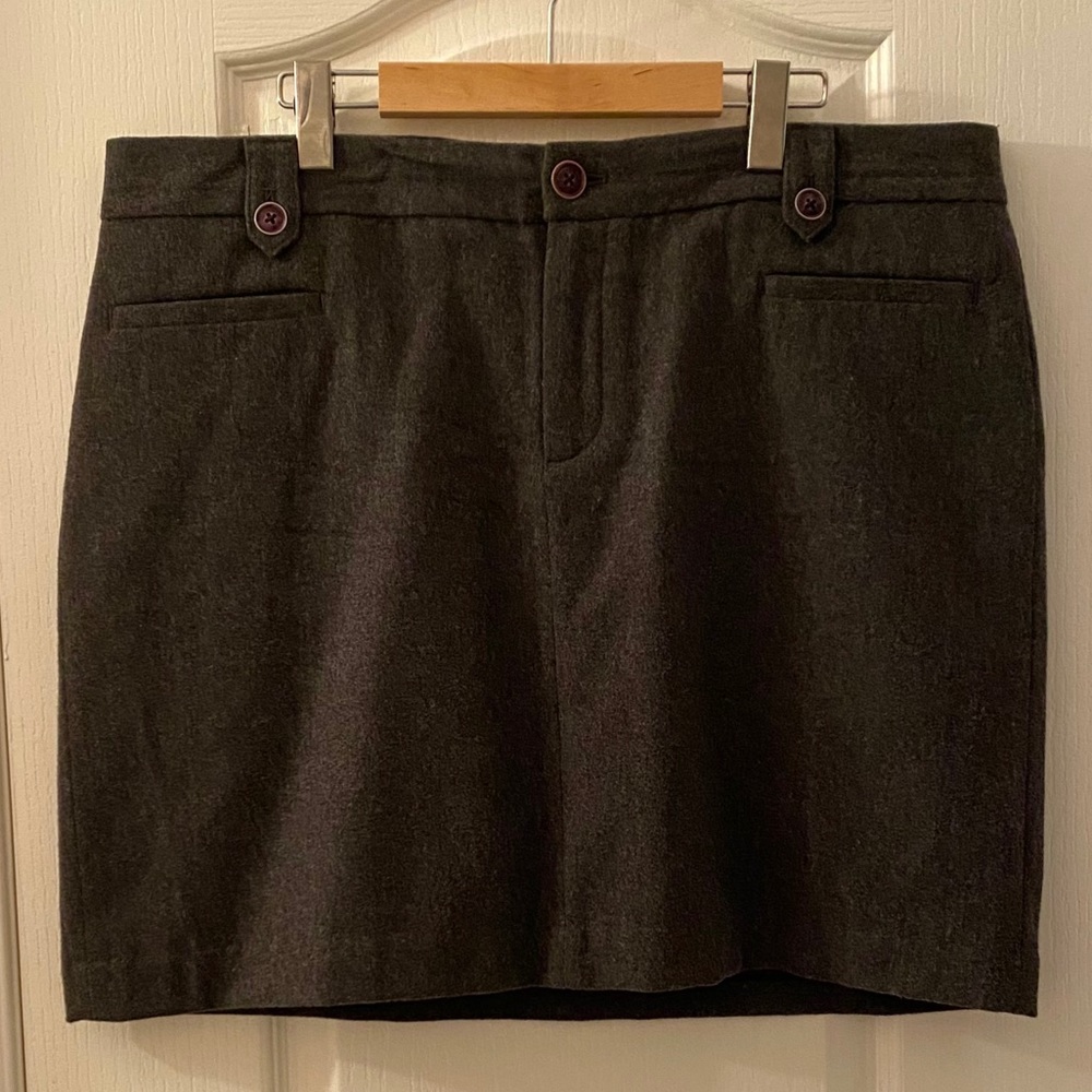 Eddie Bauer Wool Skirt